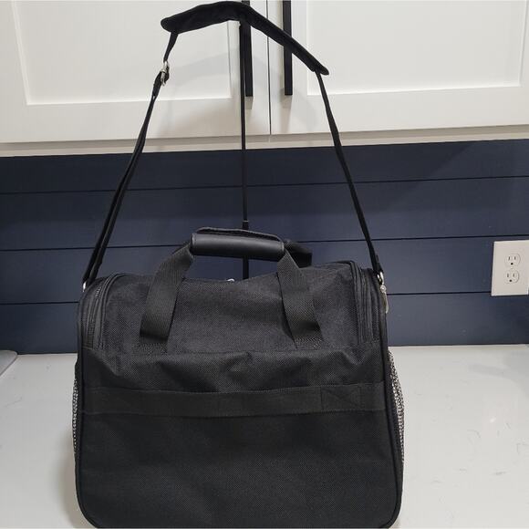 Samsonite Travel Tote Laptop Sleeve Zippered pockets EUC Measurements in photos - Picture 2 of 14